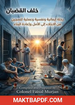 غلاف كتاب خلف القضبان