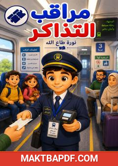 غلاف كتاب مراقب التذاكر