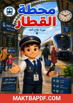 غلاف كتاب محطة القطار