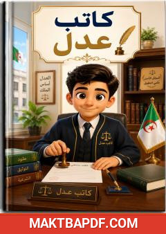 غلاف كتاب كاتب عدل