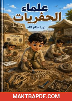 غلاف كتاب علماء الحفريات
