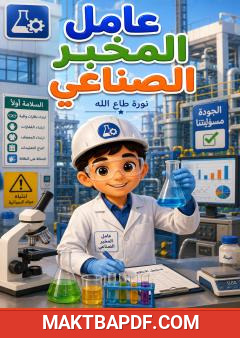 غلاف كتاب عامل المخبر الصناعي