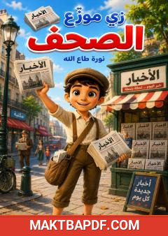 غلاف كتاب زي موزع الصحف
