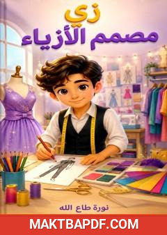 غلاف كتاب زي مصمم الأزياء