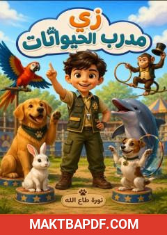 غلاف كتاب زي مدرب الحيوانات