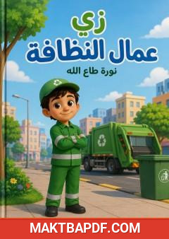 غلاف كتاب زي عمال النظافة