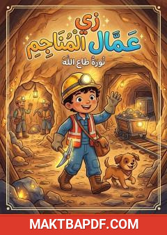 غلاف كتاب زي عمال المناجم