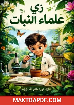 غلاف كتاب زي علماء النبات