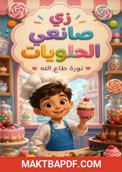 غلاف كتاب زي صانعي الحلويات