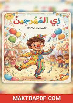 غلاف كتاب زي المهرجين