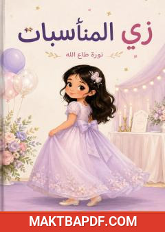 غلاف كتاب زي المناسبات