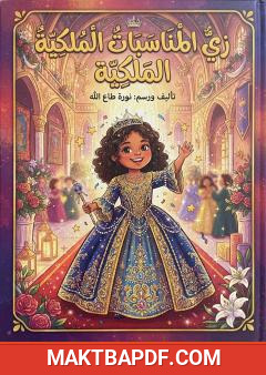 غلاف كتاب زي المناسبات الملكية