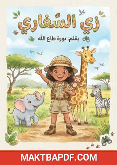 غلاف كتاب زي السفاري