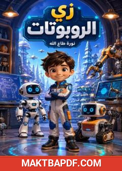 غلاف كتاب زي الروبوتات