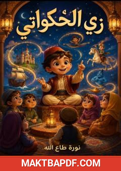 غلاف كتاب زي الحكواتي