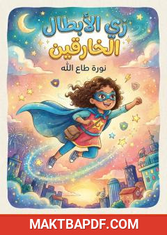 غلاف كتاب زي الأبطال الخارقين