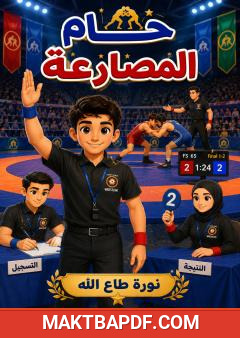 غلاف كتاب حكام المصارعة