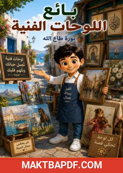 غلاف كتاب بائع اللوحات الفنية