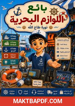 غلاف كتاب بائع اللوازم البحرية