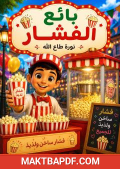 غلاف كتاب بائع الفشار