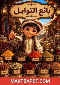 غلاف كتاب بائع التوابل