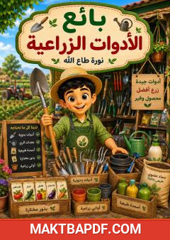 غلاف كتاب بائع الأدوات الزراعية
