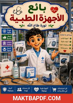 غلاف كتاب بائع الأجهزة الطبية