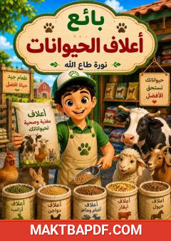 غلاف كتاب بائع أعلاف الحيوانات