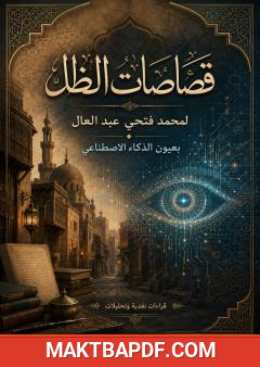 غلاف كتاب قصاصات الظل لمحمد فتحي عبد العال بعيون الذكاء الاصطناعي