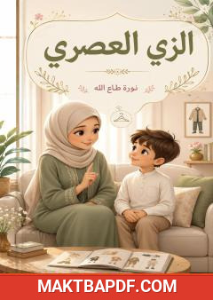 غلاف كتاب الزي العصري