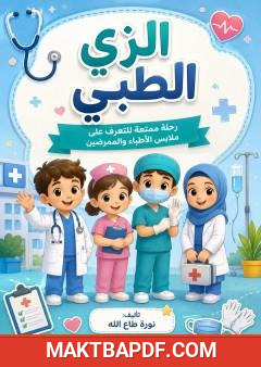 غلاف كتاب الزي الطبي
