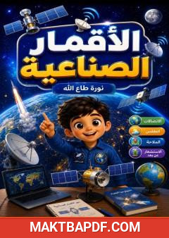 غلاف كتاب الأقمار الصناعية