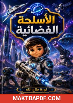 غلاف كتاب الأسلحة الفضائية