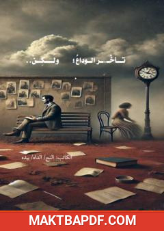 غلاف كتاب تأخر الوداع . ولكن؟