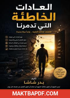 غلاف كتاب العادات الخاطئة التي تدمرنا
