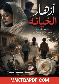 غلاف كتاب أزهار الخيانة