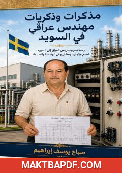 غلاف كتاب مذكرات وذكريات مهندس عراقي في السويد