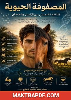 غلاف كتاب المصفوفة الحيوية: التناغم الكيميائي بين الإنسان والحصان