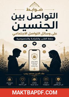 غلاف كتاب ضوابط التواصل بين الجنسين على وسائل التواصل الاجتماعي
