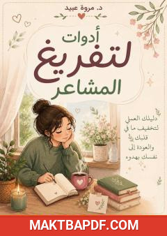 غلاف كتاب أدوات لتفريغ المشاعر