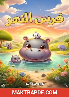 غلاف كتاب فرس النهر