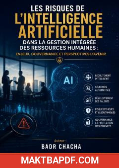 غلاف كتاب Les risques de l'intelligence artificielle dans la gestion intégrée des ressources humaines