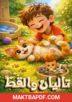 غلاف كتاب تاليان والقط