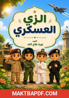 غلاف كتاب الزي العسكري