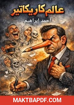 غلاف كتاب عالم كاريكاتير