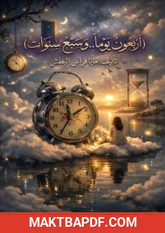 غلاف كتاب أربعون يوماً وسبعُ سنوات