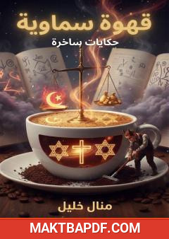 غلاف كتاب قهوة سماوية