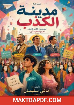 غلاف كتاب مدينة الكذب