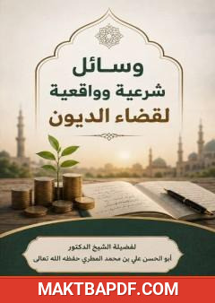 غلاف كتاب وسائل شرعية وواقعية لقضاء الديون