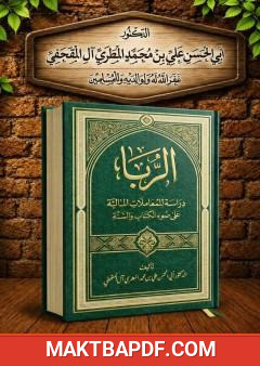 غلاف كتاب الربا - دراسة للمعاملات المالية على ضوء الكتاب والسنة